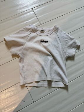 Madhappy Baby White Short Sleeve Tee